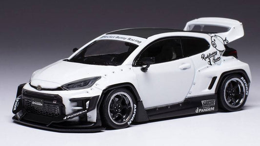 MODELLINO IN SCALA COMPATIBILE CON TOYOTA YARIS/PANDEM WHITE 1:43 IXO MODEL MOC327