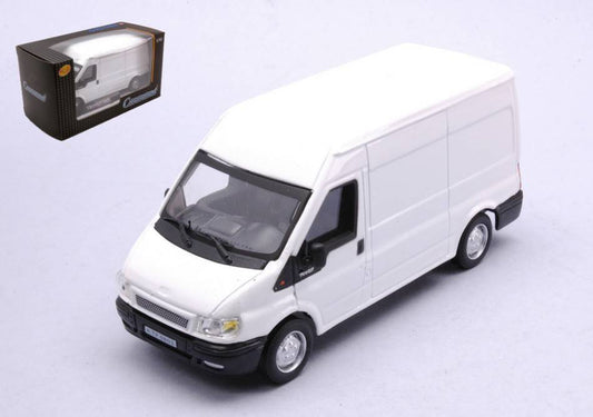 MODELE REDUIT COMPATIBLE AVEC TRANSIT VAN WHITE VAN 1:43 CARARAMA CACR15