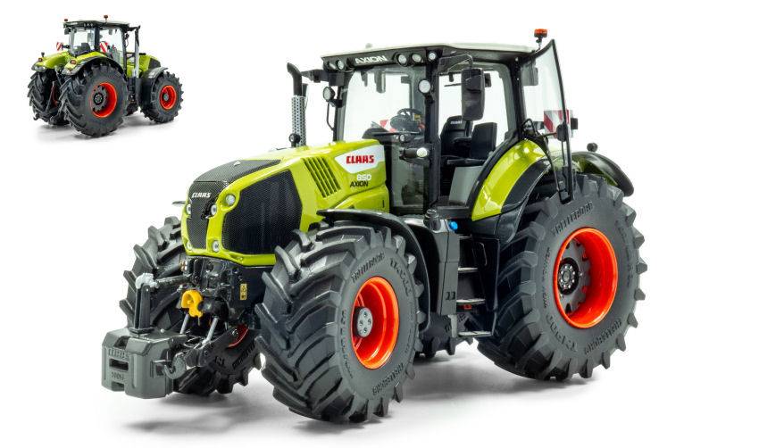 DIE CAST SCALE MODEL TRATTORE CLAAS AXION 850 ST.V 1:32 ROS RS30229 ...