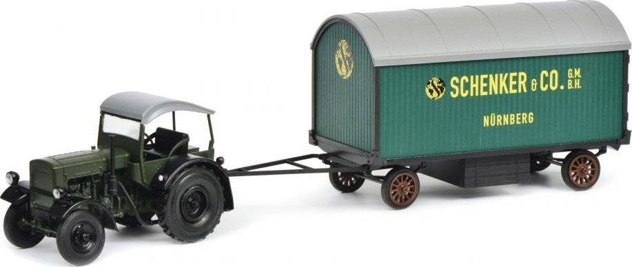 MODELE REDUIT COMPATIBLE AVEC TRACTEUR DEUTZ F3 SCHENKER 1:32 SCHUCO SH7819