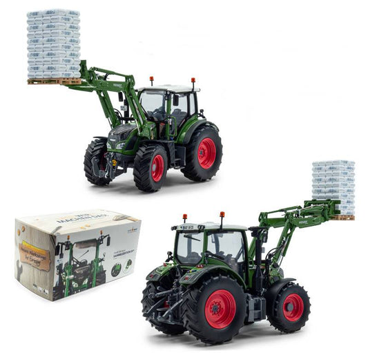 SCALE MODEL COMPATIBLE WITH FENDT 514 VARIO AGROMALS 2023 TRACTOR 1:32 UNIVERSAL HOBBIES UH6448