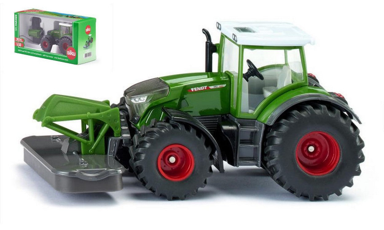 MODELLINO IN SCALA COMPATIBILE CON TRATTORE FENDT C/TOSAERBA 1:50 SIKU SK2000