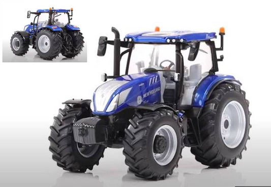 SCALE MODEL COMPATIBLE WITH NEW HOLLAND T6.180 BLUE POWER TRACTOR 1:32 BRITAINS LC43319