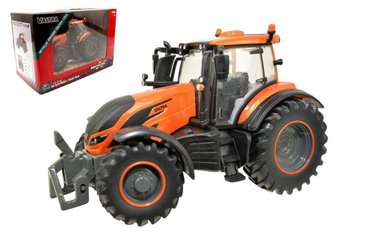 MODELLINO IN SCALA COMPATIBILE CON TRATTORE VALTRA TZ54 METALLIC ORANGE 1:32 BRITAINS LC43273