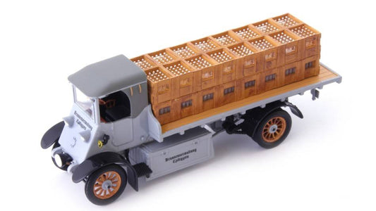 MODELE REDUIT COMPATIBLE AVEC TRIBELHORN 3TO KETTENWAGEN 1918 GRIS 1:43 AUTOCULT ATC11015