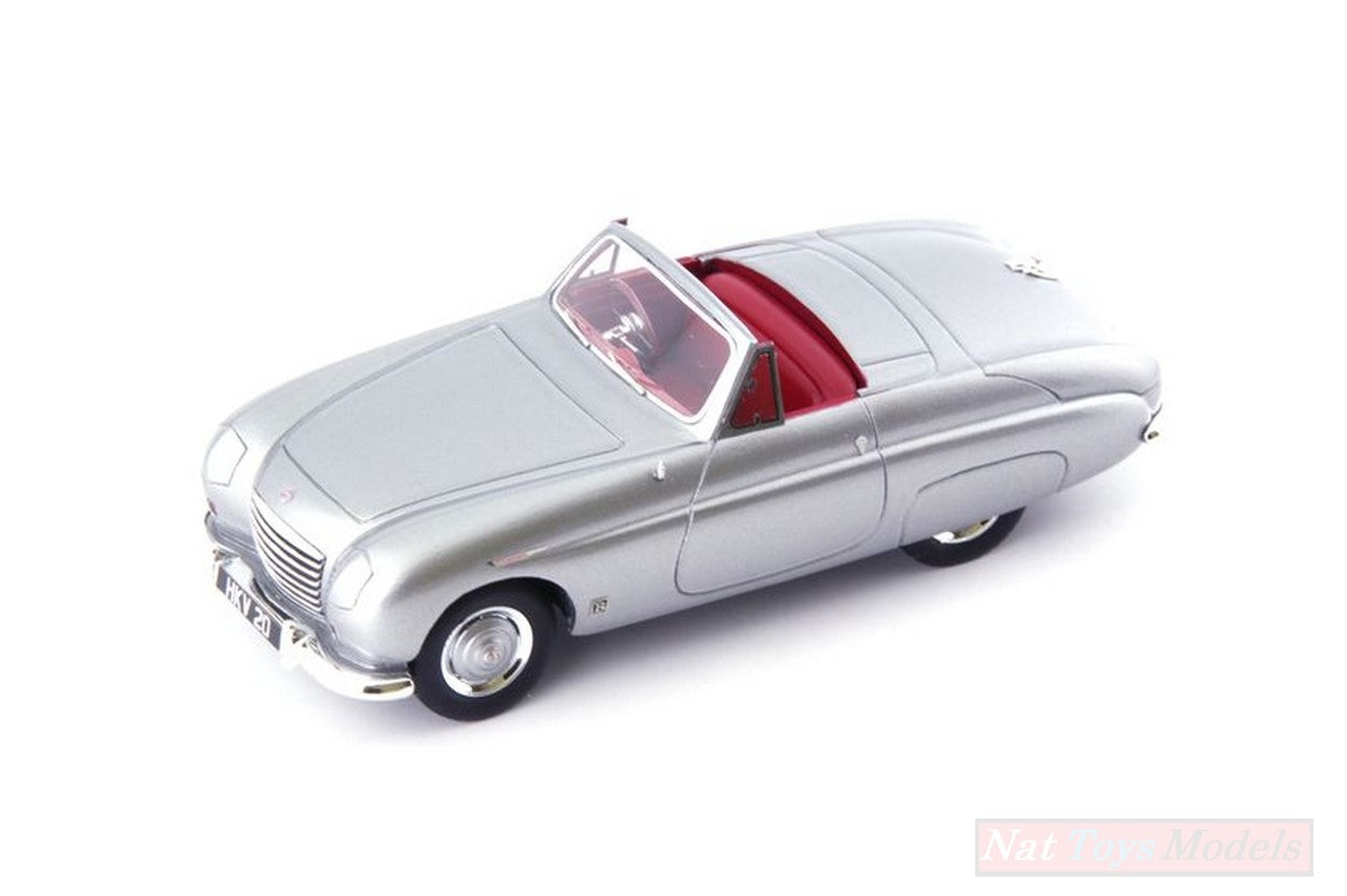 SCALE MODEL COMPATIBLE WITH TRIUMPH TR-X 1950 MET.GREY 1:43 AUTOCULT ATC02023