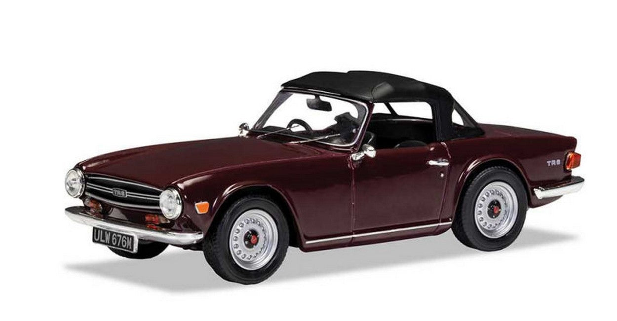 SCALE MODEL COMPATIBLE WITH TRIUMPH TR6 DAMSON AMARANT 1:43 VANGUARDS VA14700