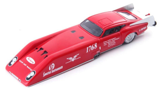 SCALE MODEL COMPATIBLE WITH TRUMPH GT5/BFMS LANDRACER 1971 RED 1:43 AUTOCULT ATC07027