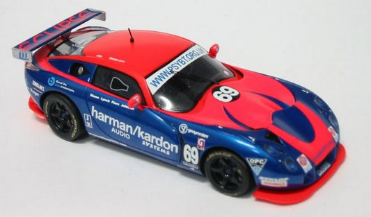 MODELE REDUIT COMPATIBLE AVEC TVR T 400 R N.69 BRITISH GT 03 1:43 SPARK MODEL SCTR03