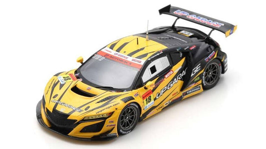 SCALE MODEL COMPATIBLE WITH UPGARAGE NSX GT3 N.18 GT300 SUPER GT 2022 T.KOBAYASHI-K.OHTA 1:43 SPARK MODEL SGT045