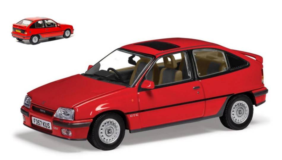 MODELE REDUIT COMPATIBLE AVEC VAUXHALL ASTRA GTE 16V ROUGE 1:43 VANGUARDS VA13208