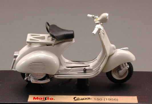 MODÈLE RÉDUIT COMPATIBLE AVEC VESPA 150 1956 1:18 MAISTO MI3134
