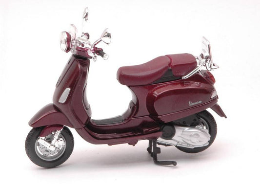 MODÈLE RÉDUIT COMPATIBLE AVEC VESPA LXV 2013 AMARANT MET.1:18 MAISTO MI16887G