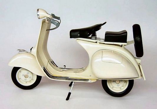 MODÈLE RÉDUIT COMPATIBLE AVEC VESPA PIAGGIO 150 VL1T 1963 IVOIRE 1:6 NEW RAY NY49273
