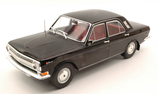 MODELLINO IN SCALA COMPATIBILE CON VOLGA M24 1967-1992 BLACK 1:18 MODELCARGROUP MCG18013