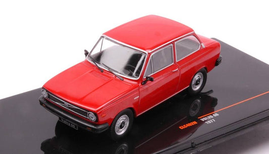 MODELLINO IN SCALA COMPATIBILE CON VOLVO 66 1977 RED 1:43 IXO MODEL CLC402N