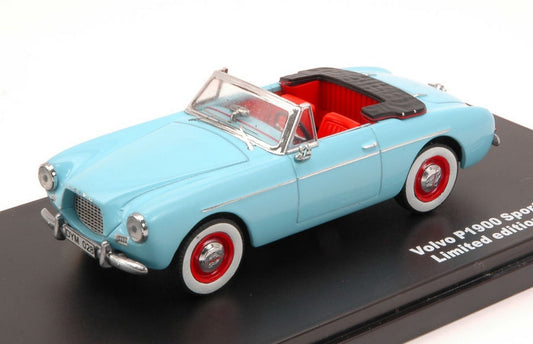 MODELLINO IN SCALA COMPATIBILE CON VOLVO P1900 SPORT CONVERTIBLE 1952 LIGHT BLUE 1:43 TRIPLE T9-43047