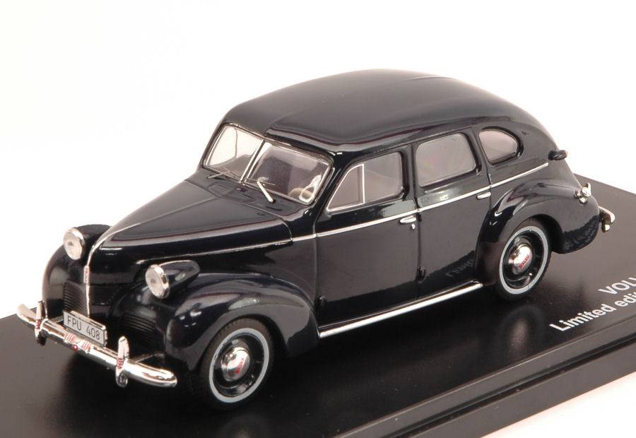 MODELLINO IN SCALA COMPATIBILE CON VOLVO PV60 1947 BLUE 1:43 TRIPLE 9 T9-43060