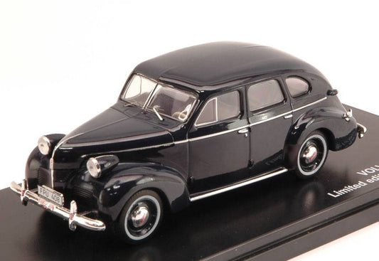 MODELLINO IN SCALA COMPATIBILE CON VOLVO PV60 1947 BLUE 1:43 TRIPLE 9 T9-43060