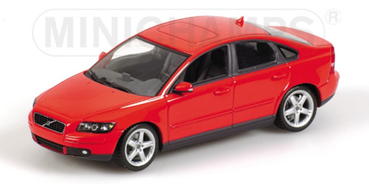 MODELLINO IN SCALA COMPATIBILE CON VOLVO S 40 2300 RED 1:43 MINICHAMPS PM400171201