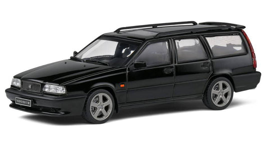 MODELLINO IN SCALA COMPATIBILE CON VOLVO T5-R 1996 BLACK 1:43 SOLIDO SL4310603