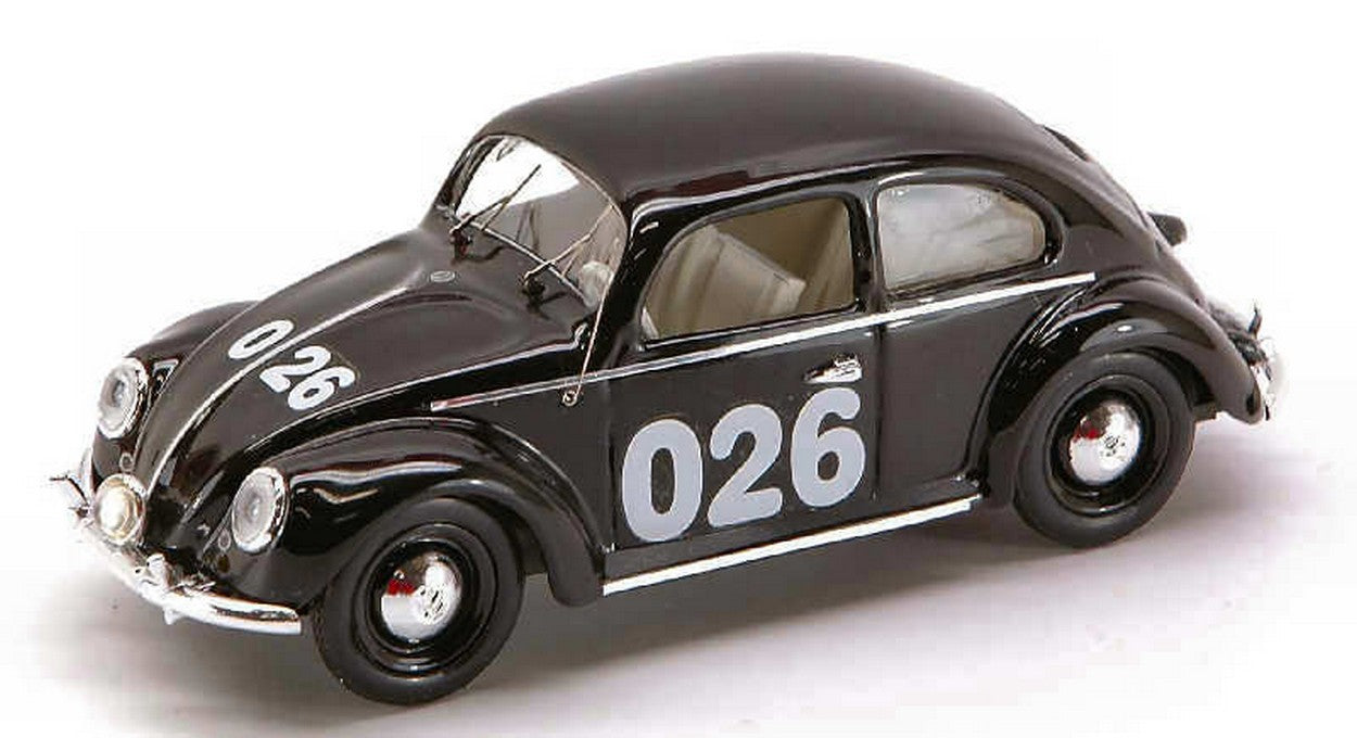 MODÈLE RÉDUIT COMPATIBLE AVEC VW 1200 N.026 MILLE MIGLIA 1953 CORTI-CENTENARI 1:43 RIO RI4207