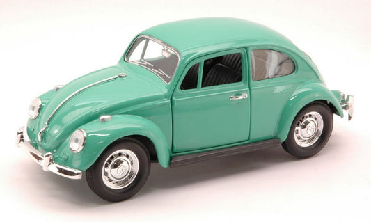 SCALE MODEL COMPATIBLE WITH VW BEETLE 1967 GREEN 1:24 YAT MING YM24202GR