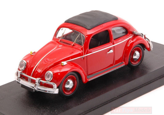 MODELLINO IN SCALA COMPATIBILE CON VW BEETLE ANFIBIO BRASILE 1961 RED 1:43 RIO RI4393