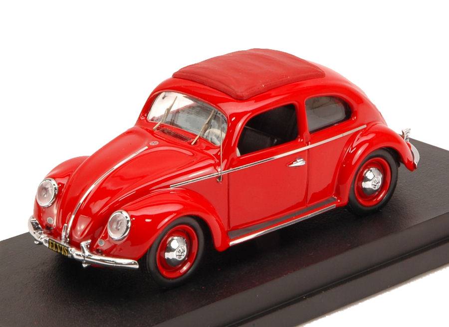 SCALE MODEL COMPATIBLE WITH VW ELVIS PRESLEY PERSONAL CAR GERMANY 1958 1:43 RIO RI4466