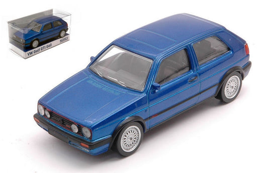 MODÈLE RÉDUIT COMPATIBLE AVEC VW GOLF GTI G60 1990 BLEU MÉTALLISÉ 1:43 NOREV NV840064
