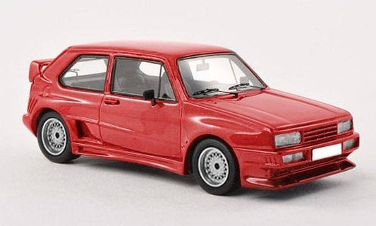 MODELLINO IN SCALA COMPATIBILE CON VW GOLF I RIEGER GTO RED 1:43 NEO SCALE MODELS NEO45828