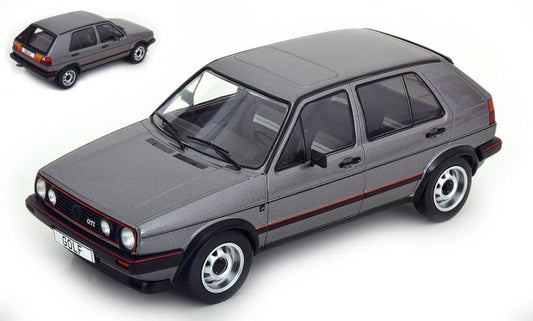 SCALE MODEL COMPATIBLE WITH VW GOLF II GTI 1984 MET.GREY 1:18 MODELCARGROUP MCG18390