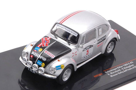MODELE REDUIT COMPATIBLE AVEC VW KAFER 1302 S N.5 RALLYE ELBA 1973 WARMBOLD/HAAGBOM 1:43 IXO MODEL RAC324