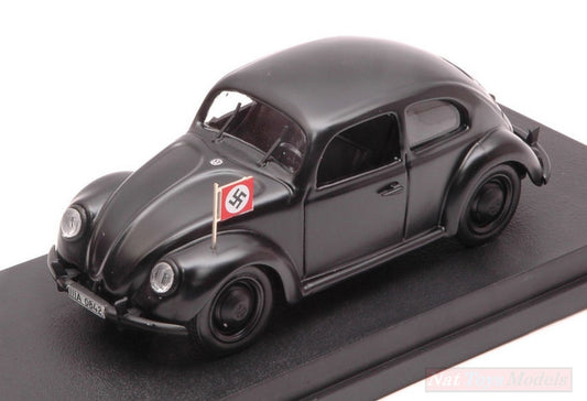 SCALE MODEL COMPATIBLE WITH VW BEETLE/BEETLE GESTAPO 1945 BLACK 1:43 RIO RI4532