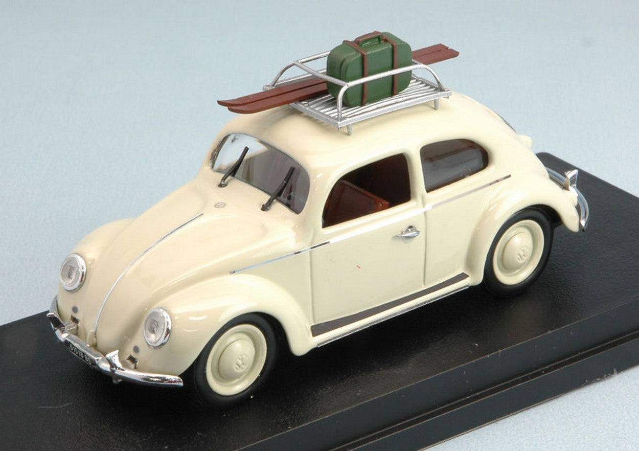 MODELLINO IN SCALA COMPATIBILE CON VW MAGGIOLINO VACATION 1950 1:43 RIO RI4509