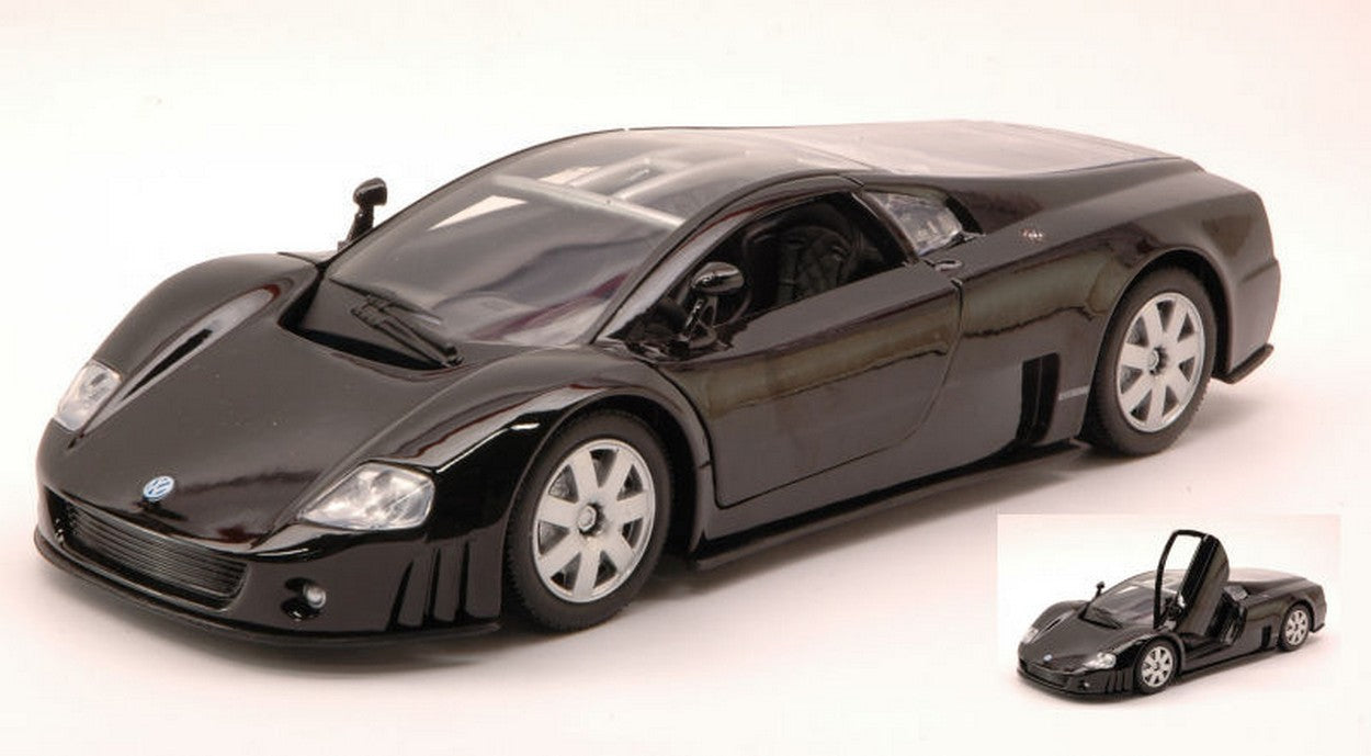 SCALE MODEL COMPATIBLE WITH VW NARDO W12 2002 BLACK 1:24 MOTORMAX MTM73241BK