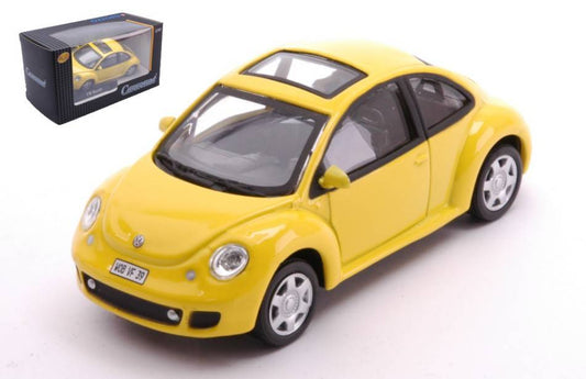 SCALE MODEL COMPATIBLE WITH VW NEW BEETLE YELLOW 1:43 CARARAMA CA431380