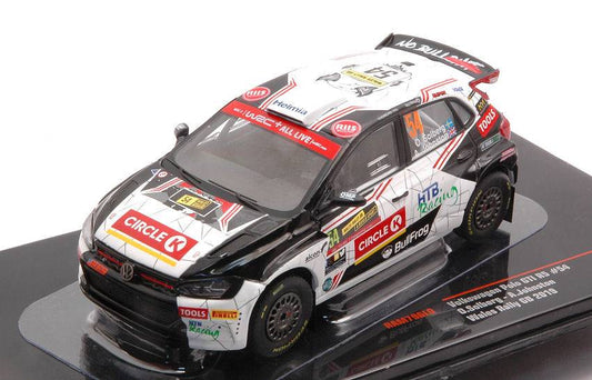 MODELE REDUIT COMPATIBLE AVEC VW POLO GTI R5 N.54 RALLY WALES 2019SOLBERG/JOHNSTON 1:43 IXO MODEL RAM796LQ