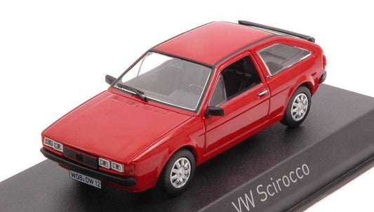 SCALE MODEL COMPATIBLE WITH VW SCIROCCO 1981 RED 1:43 NOREV NV840143