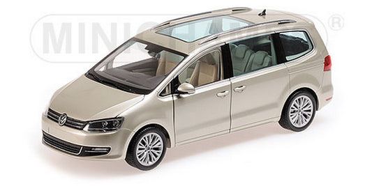 MODELLINO IN SCALA COMPATIBILE CON VW SHARAN 2010 SILVERGOLD 1:18 MINICHAMPS PM110051002