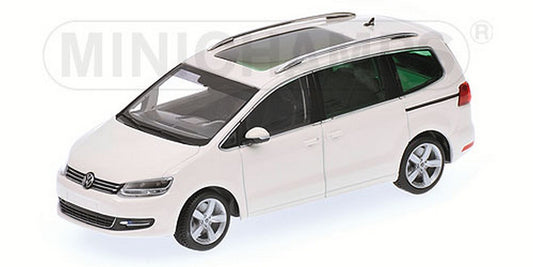 MODELLINO IN SCALA COMPATIBILE CON VW SHARAN 2010 WHITE 1:43 MINICHAMPS PM400058100