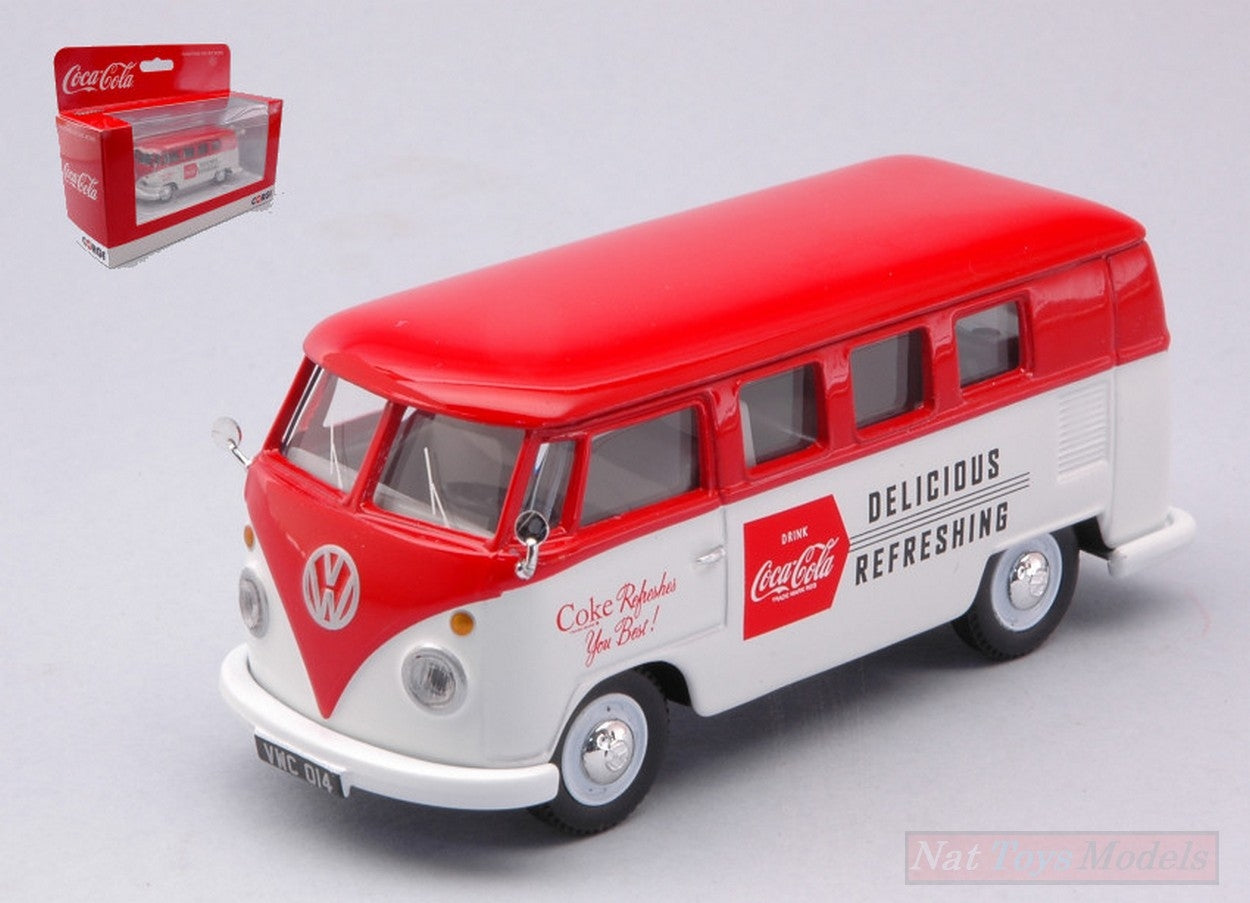 MODÈLE RÉDUIT COMPATIBLE AVEC VW T1 BUS 1960 COCA COLA DELICIOUS RAFRAÎCHISSANT mm 95 CORGI CC02733