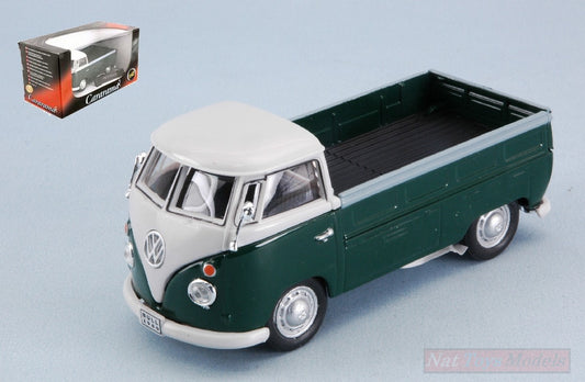 MODELE REDUIT COMPATIBLE AVEC VW T1 PICK UP 1960 VERT/BLANC 1:43 CARARAMA CA251PND4G