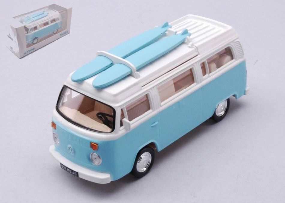 MODÈLE RÉDUIT COMPATIBLE AVEC CAMPER VAN VW T2b 1:43 NOREV NV841100 MODEL