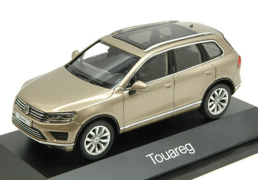 SCALE MODEL COMPATIBLE WITH VW TOUAREG SAND GOLD 1:43 HERPA HP7095