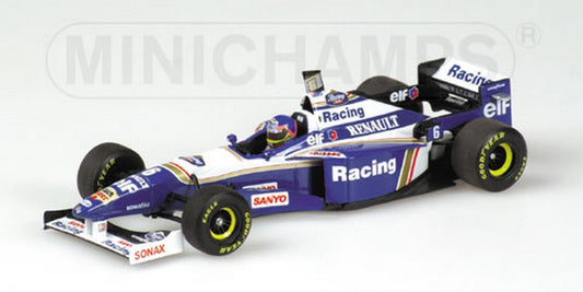 MODELLINO IN SCALA COMPATIBILE CON WILLIAMS J.VILLENEUVE 1996 N.6 1:43 MINICHAMPS PM400960206