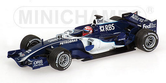 MODELLINO IN SCALA COMPATIBILE CON WILLIAMS K.NAKAJIMA TEST 2006 1:43 MINICHAMPS PM400060135