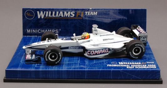 MODELLINO IN SCALA COMPATIBILE CON WILLIAMS R.SCHUMACHER 00 SHOW C.1:43 MINICHAMPS PM430000079