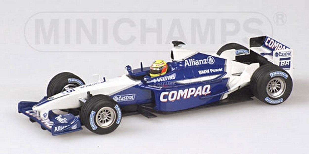 SCALE MODEL COMPATIBLE WITH WILLIAMS R.SCHUMACHER 02 LAUNCH 1:43 MINICHAMPS PM400020095