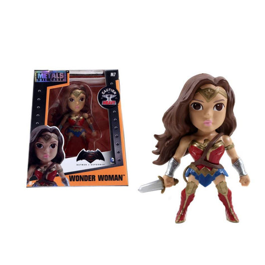 MODELLINO IN SCALA COMPATIBILE CON WONDER WOMAN ALTERNATE BATMAN VS SUPERMAN FIGURE cm 10 JADA TOYS JADA97667